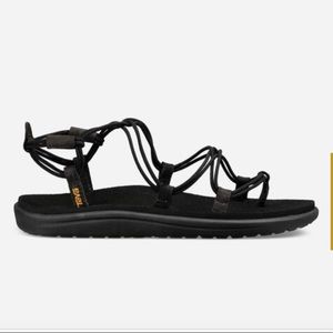 NWT Teva Infinity Voya Women’s Sandals, Size 6 in Black